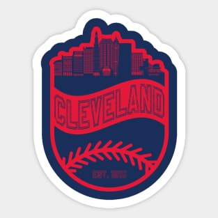 Cleveland Baseball 02 Sticker